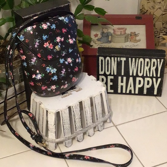 Handbags - Vegan Est 2005 Multicolored Floral Mini Crossbody